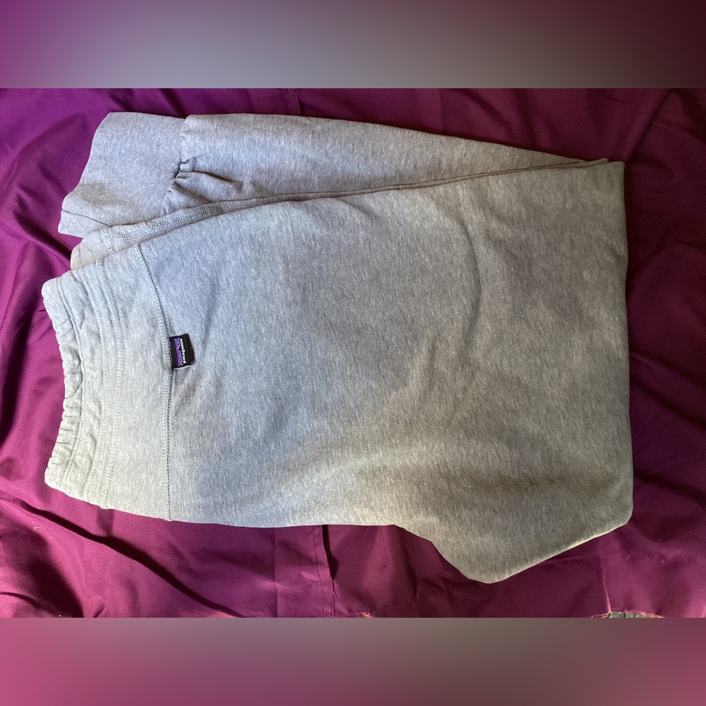 Patagonia Gray Organic Cotton Sweatpants Medium